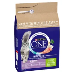 Purina ONE Sensitive Turkey And Rice Dry Cat Food - 2.8kg By Purina ONE -Cat's Store Purina ONE Sensitive Turkey and Rice Dry Cat Food 2.8kg 98