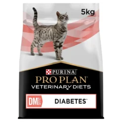Pro Plan Veterinary Diet Feline DM ST/OX Diabetes Management Dry Cat Food - 5kg By Pro Plan Veterinary Diet