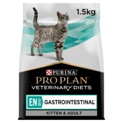 Pro Plan Veterinary Diet Feline EN ST/OX Gastroenteric Dry Cat Food - 1.5kg By Pro Plan Veterinary Diet