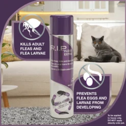 RIP Fleas Extra Spray - 600ml By RIP Fleas -Cat's Store RIP Fleas Extra Spray 600 ml 3 scaled