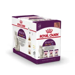 Royal Canin Adult Sensory In Gravy Variety Pack Wet Cat Food Pouches - 12 X 85g By Royal Canin -Cat's Store Royal Canin Adult Sensory Variety In Gravy Wet Cat Food Pouches 12 x 85g 3