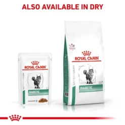Royal Canin Veterinary Diet Feline Adult Diabetic S/O Wet Cat Food Pouches - 48 X 85g By Royal Canin Veterinary Diet -Cat's Store Royal Canin Feline Diabetic S O Wet Cat Food 48 x 100g 4