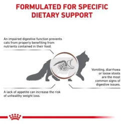 Royal Canin Veterinary Diet Feline Gastro-Intestinal S/O Dry Cat Food - 4kg By Royal Canin Veterinary Diet -Cat's Store Royal Canin Feline Gastro Intestinal S O Dry Cat Food 4Kg 3