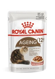 Royal Canin Feline Health Nutrition Ageing 12+ Wet Cat Food In Gravy - 48 X 85g By Royal Canin