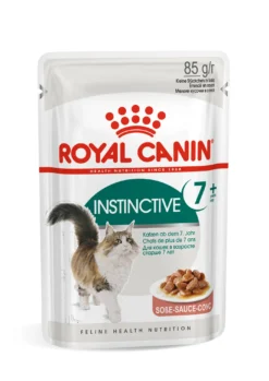 Royal Canin Instinctive 7+ In Gravy Adult Wet Cat Food - 85g X 12 By Royal Canin -Cat's Store Royal Canin Instinctive 7 pouch 85g x 12 3