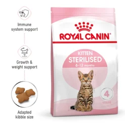 Royal Canin Kitten Sterilised Dry Cat Food - 2kg By Royal Canin