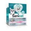 Sanicat Strong Clumps Baby Powder Cat Litter - 10 Litre By Sanicat