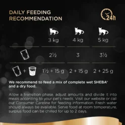 Sheba Select Slices Poultry Collection In Gravy Wet Cat Food Pouches - 40 X 85g By Sheba 14 Sheba Select Slices Poultry Collection In Gravy Wet Cat Food Pouches - 40 X 85g By Sheba -Cat's Store Sheba Fine Flakes Poultry Cat Pouches in Gravy 40 x 85g 5 scaled