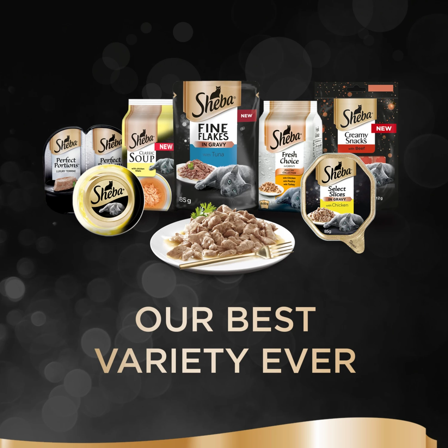 Sheba Select Slices Poultry Collection In Gravy Wet Cat Food Pouches - 40 X 85g By Sheba 6 Sheba Select Slices Poultry Collection In Gravy Wet Cat Food Pouches - 40 X 85g By Sheba - Image 6