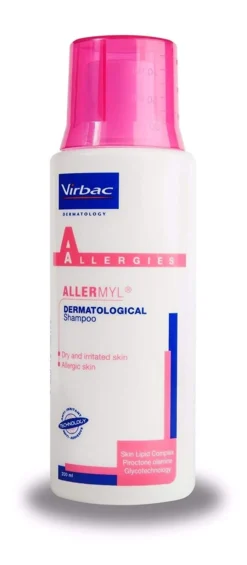 Virbac Allermyl Dermatological Shampoo For Dogs & Cats - 200ml By Allermyl