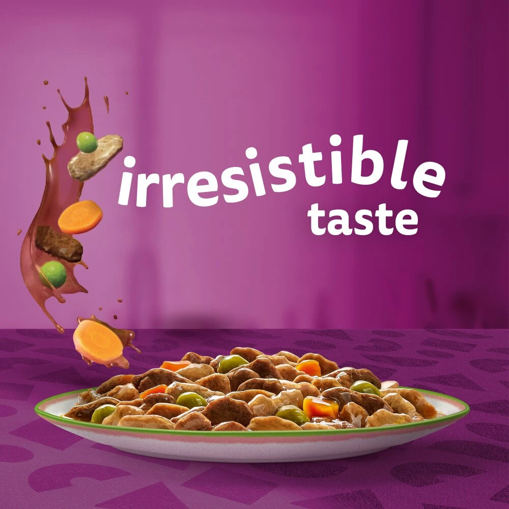 WHISKAS 1+ Chef's Choice Mix Adult Wet Cat Food Pouches In Gravy - 40 X 85g By Whiskas 10 WHISKAS 1+ Chef's Choice Mix Adult Wet Cat Food Pouches In Gravy - 40 X 85g By Whiskas - Image 10