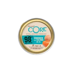 Wellness Core Grain Free Wet Chicken & Salmon Cat Food Cans - 12 X 85g By Wellness Core