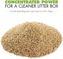 World's Best Original Unscented Cat Litter - 14lb (6.35kg) By Worlds Best Cat Litter -Cat's Store Worlds Best Cat Litter 6.35kg 4